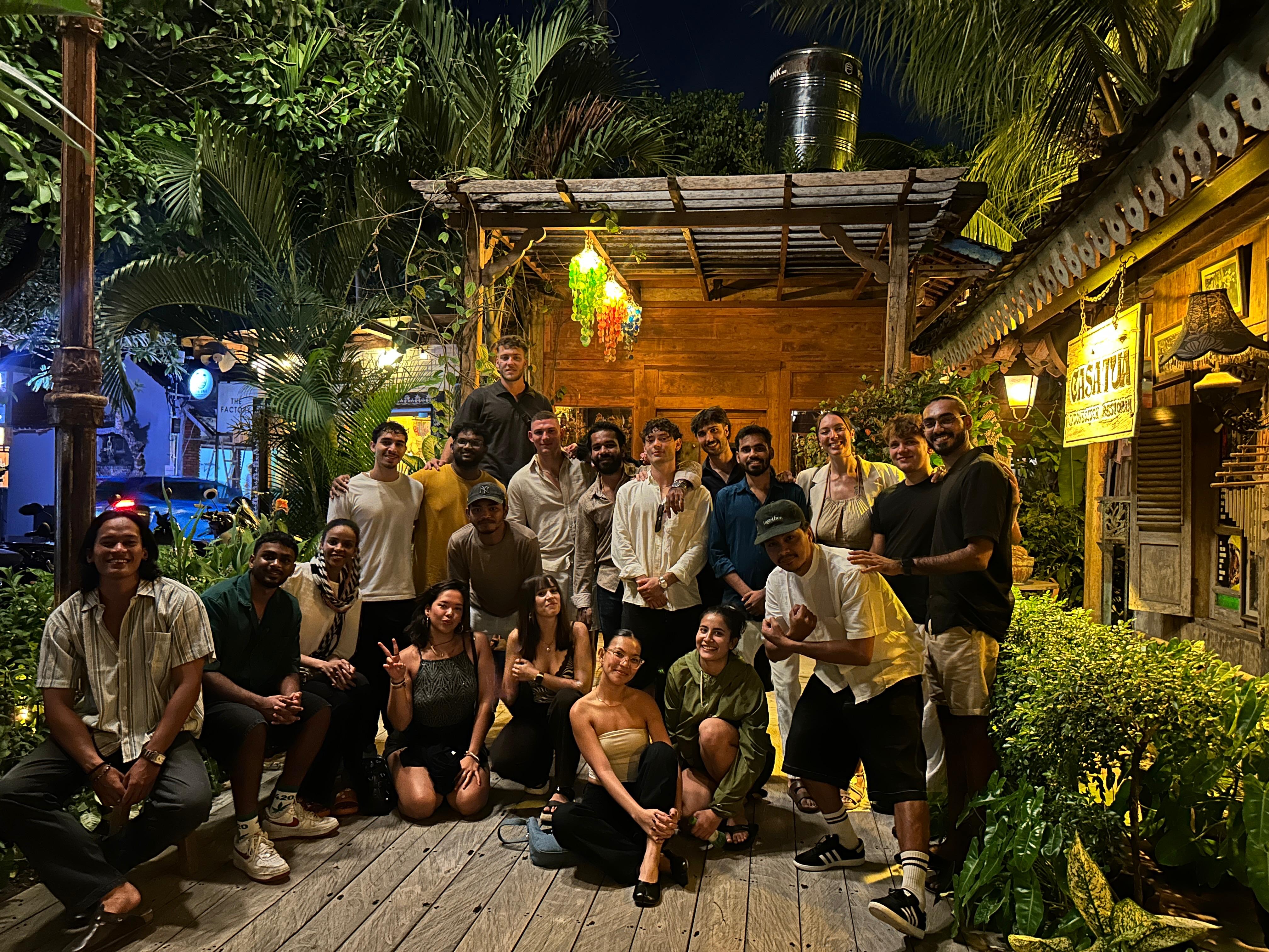 Island Internship cohort at Casa Tua Bali