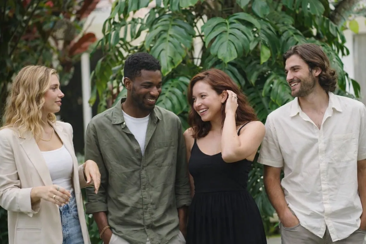 Intern cohort together during a weekend in Bali