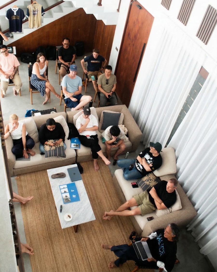 An Island Internship orientation session in Bali
